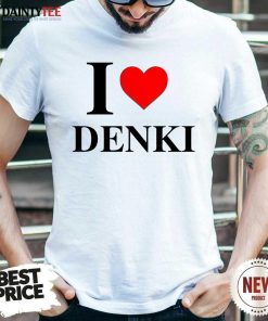 Nice I Love Denki T-Shirt