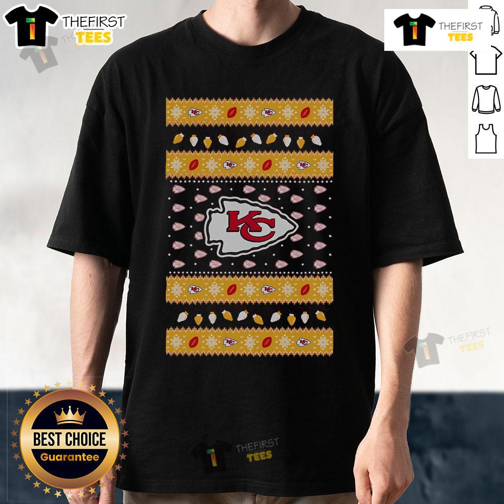Nice Kansas City Chiefs Holiday Christmas T Shirt Nice Kansas City Chiefs Holiday Christmas T-Shirt featuring festive design and team logo, perfect for fans celebrating the season.