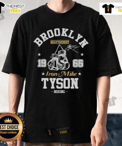 Vintage Mike Tyson Brooklyn Heavyweight 1966 boxing t-shirt featuring iconic design and bold graphics.