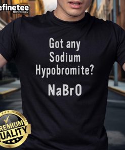Funny chemistry science teacher T-shirt featuring a humorous scientist chemist joke for students and educators.
