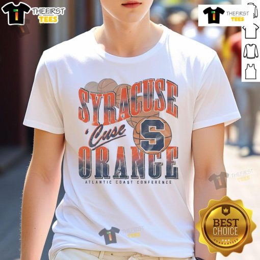 Nice Syracuse Orange Baller Bounce T-Shirt featuring vibrant orange color and sporty design for fans and athletes.