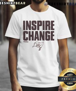 Alt Text: Nice Tampa Bay Buccaneers Inspire Change T-Shirt featuring team colors and logo, perfect for fans and supporters.