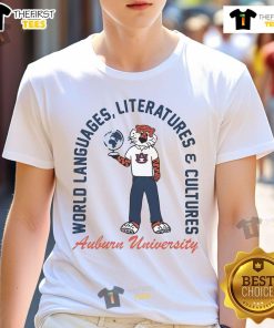 Nice The Aubie and Globe Auburn University T-Shirt featuring a vibrant design for Auburn fans and students.