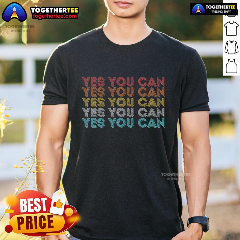 Nice Yes You Can Novelty Vintage Retro T Shirt Nice Yes You Can novelty vintage retro t-shirt featuring a playful design and bold lettering for a fun, casual look.