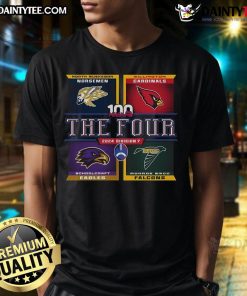 Official 2024 MHSAA Football D7 The Four T-Shirt featuring vibrant design and team spirit for fans and players.