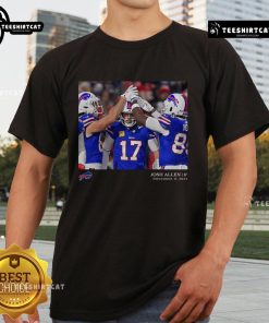 Official Allen Buffalo Bills NFL Flash Features Week 11 T-Shirt showcasing team logo and vibrant design.