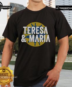 Alt Text: Official Alyona Alyona Jerry Heil Teresa Maria 2024 Ukraine T-Shirt featuring vibrant design and bold Ukrainian pride.