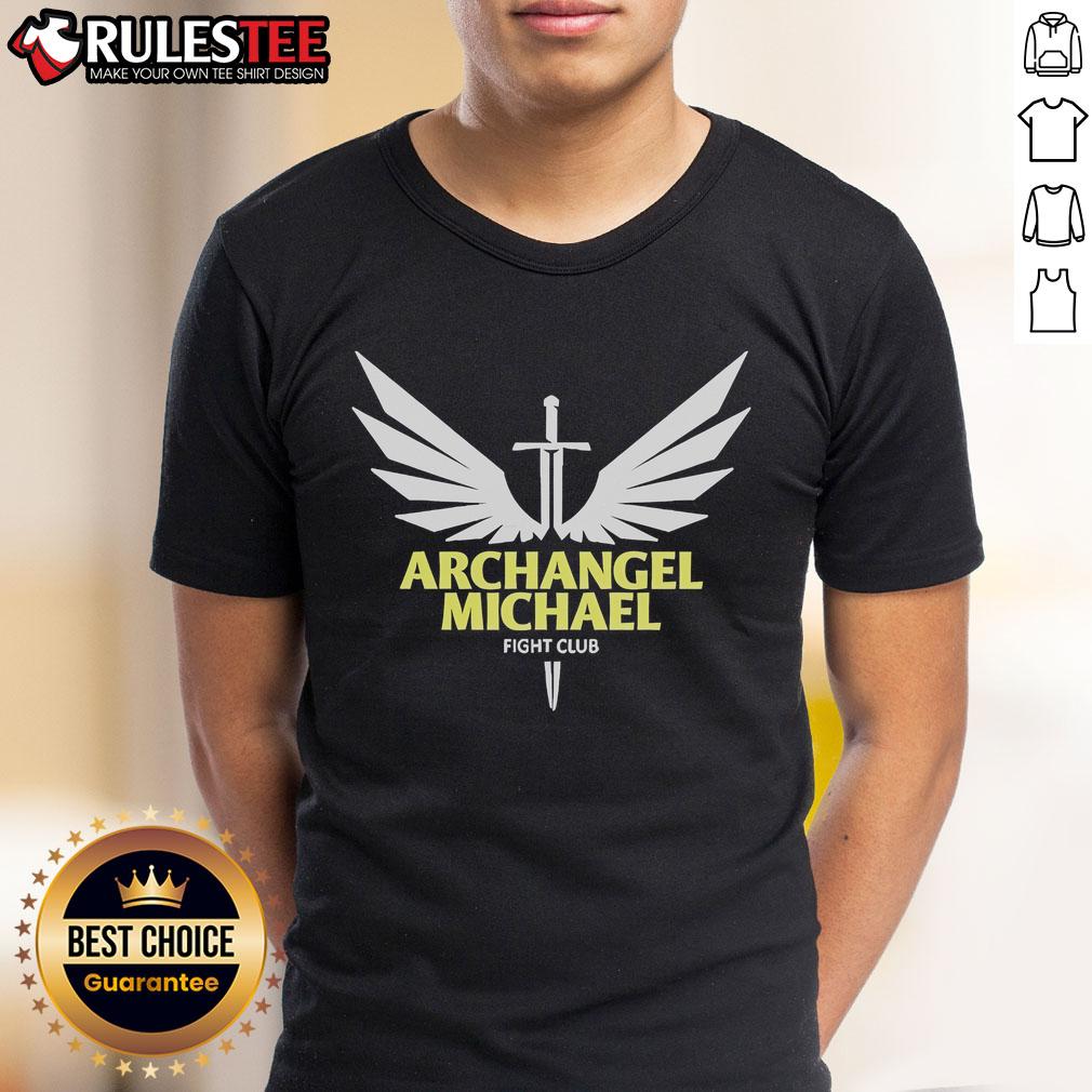 Official Archangel Michael Fight Club T Shirt Official Archangel Michael Fight Club T-Shirt featuring bold graphics and a warrior design, perfect for fans of the club.