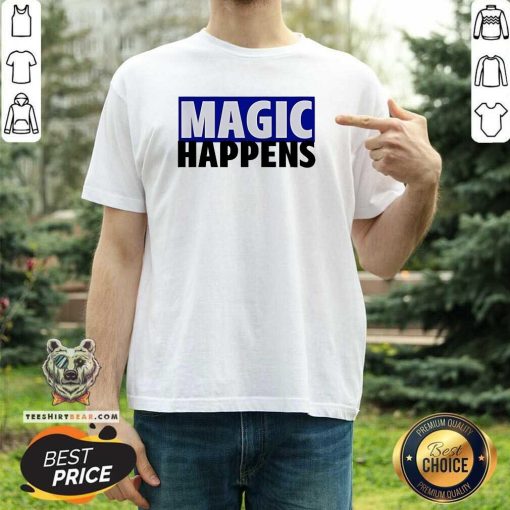 Official Austin Collie Magic Happens T-Shirt