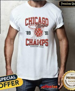 Official Chicago Champs 1989 1991 T-Shirt