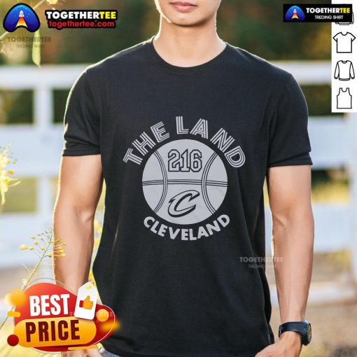 Alt Text: Official Cleveland Cavaliers City 216 T-Shirt featuring bold graphics and vibrant colors, perfect for fans.