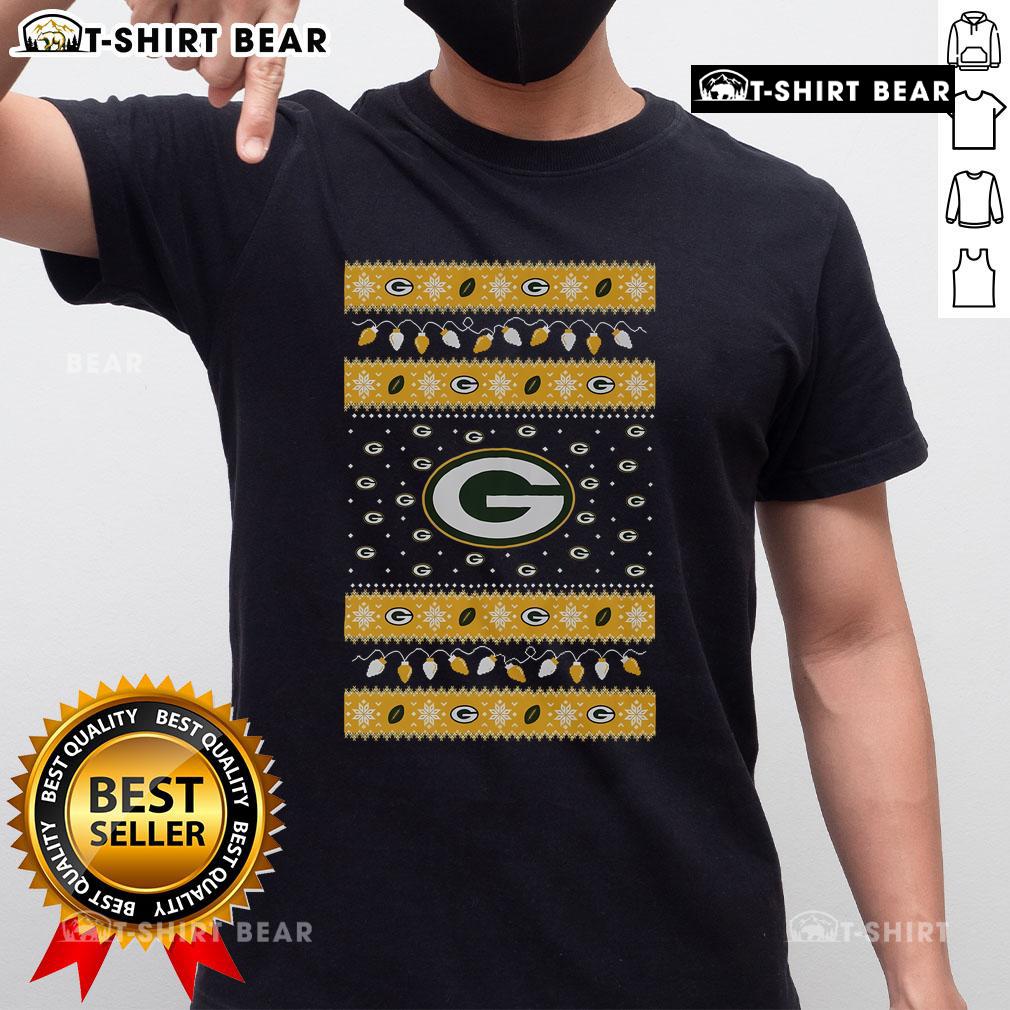 Official Green Bay Packers Holiday Christmas T Shirt Official Green Bay Packers Holiday Christmas T-Shirt featuring festive design, perfect for fans celebrating the season.