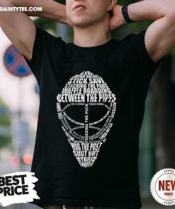 Official Hockey Goalie Quote T-Shirt