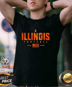 Official Illinois Football Military Appreciation T-Shirt