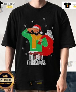 Alt Text: Official JB Gill Christmas Collection T-Shirt featuring festive graphics and vibrant colors, perfect for holiday celebrations.