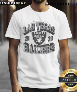 Alt Text: Official Las Vegas Raiders Field Arched Wordmark T-Shirt featuring bold team logo and stylish design for fans.