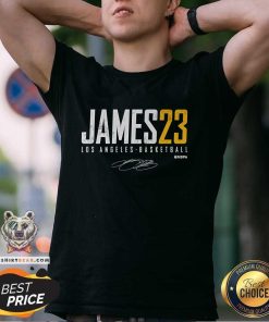 Official Lebron James Los Angeles James 23 T-Shirt