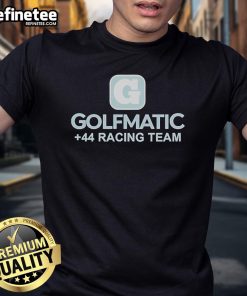 Official Lewis Hamilton +44 X Golf Wang Racing Team T-Shirt featuring unique design and vibrant colors for racing fans.