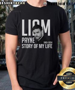 Alt Text: Official Liam Payne 1993-2024 Story Of My Life Classic T-Shirt featuring a stylish design and iconic band graphics.