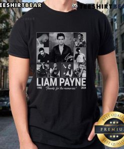 Official Liam Payne 1993-2024 Thank For The Memories T-Shirt featuring a stylish design celebrating Liam Payne's legacy.