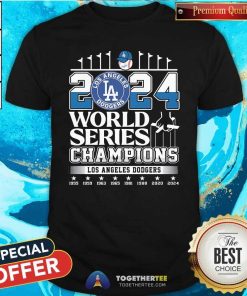 Official Los Angeles Dodgers 2024 World Series Champions 8th Time 1955-2024 T-Shirt
