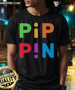 Official Macintosh Librarian Pip Pin T-Shirt featuring a stylish design perfect for library lovers and tech enthusiasts.
