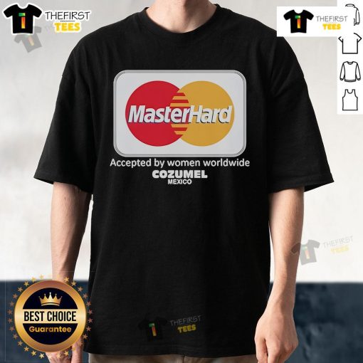 Official Misterhard T-Shirt accepted by women worldwide, featuring a vibrant design inspired by Cozumel, Mexico.
