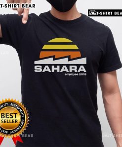 Official Mumbo Jumbo Season 6 Sahara Employee 2019 T-Shirt featuring vibrant graphics and stylish design for fans.