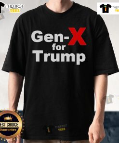 Official Not Pucking Around Gen-X For Trump T-Shirt featuring bold graphics and a statement design for passionate supporters.