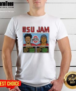 Official OSU Jam Egbuka And Smith T-Shirt