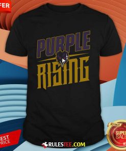 Official Purple Baltimore Ravens Purple Rising Super Rival T-Shirt