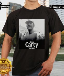 Alt Text: Official Rico Carty Player Atlanta Braves Baseball T-Shirt featuring vintage design, celebrating 1939-2024.