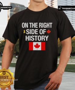 Official Salman Sima On The Right Side Of History T-Shirt featuring bold graphics and a modern design for fans.