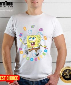 Official Spongebob Squarepants So Eggcited T-Shirt featuring vibrant graphics of Spongebob in a playful design.