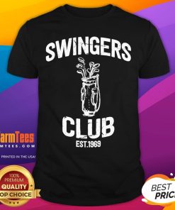 Official Swingers Club Golf Clubs Golf Sarcastic Golfing Est 1969 T-Shirt