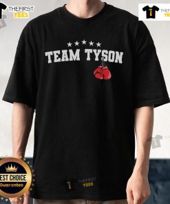 Alt Text: Official Team Tyson Family Personalized Name Tyson Vintage T-Shirt in classic style, perfect for Tyson supporters.