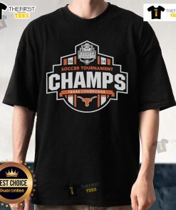 Official Texas Football 2024 SEC Women's Soccer Tournament Champions T-Shirt featuring team logo and winning design.
