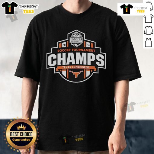 Official Texas Football 2024 SEC Women's Soccer Tournament Champions T-Shirt featuring team logo and winning design.