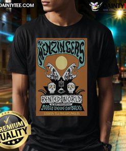 Alt Text: Official The Menzingers T-Shirt for November 29, 2024 concert in Philadelphia, PA featuring bold band logo design.