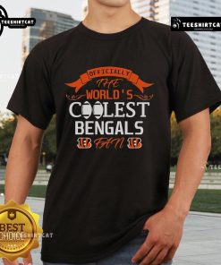 Official Cincinnati Bengals fan T-shirt featuring bold graphics, perfect for showing team spirit on game day.