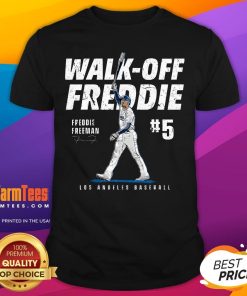 Official Walk-Off Freddie Freeman Los Angeles Dodgers T-Shirt