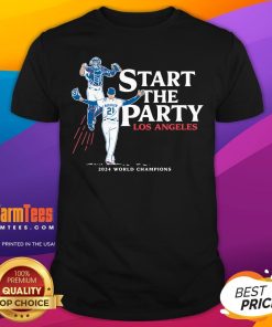 Official Walker Buehler And Will Smith Start The Party Los Angeles Dodgers T-Shirt