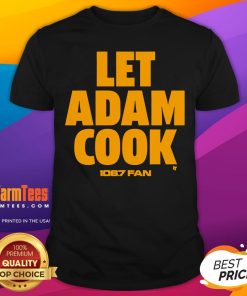 Official Washington Football Let Adam Cook T-Shirt