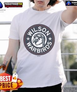 Official Wilson Warbirds Bimm Ridder Primary Logo T-Shirt featuring bold logo design on a stylish, comfortable tee.