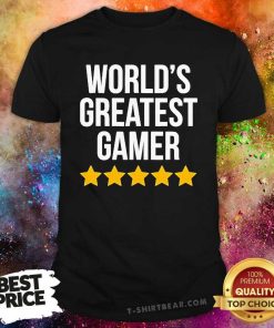 Official World's Greatest Gamer T-Shirt