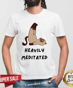 Original Heavily Meditated Yoga Spiritual T-Shirt