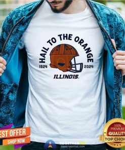 Original Illinois Football The 100 Year Helmet T-Shirt
