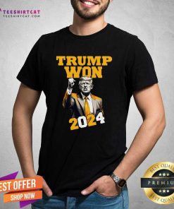 Original President Trump Trump Won 2024 T-Shirt