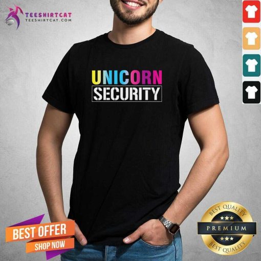 Original Unicorn Security Matching Family T-Shirt