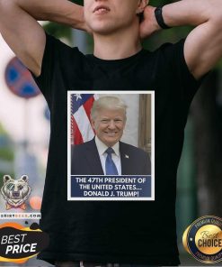 Premium Donald Trump Is 47th President Of The United States Won 2024 T-Shirt
